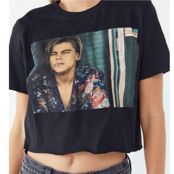 leonardo dicaprio crop top